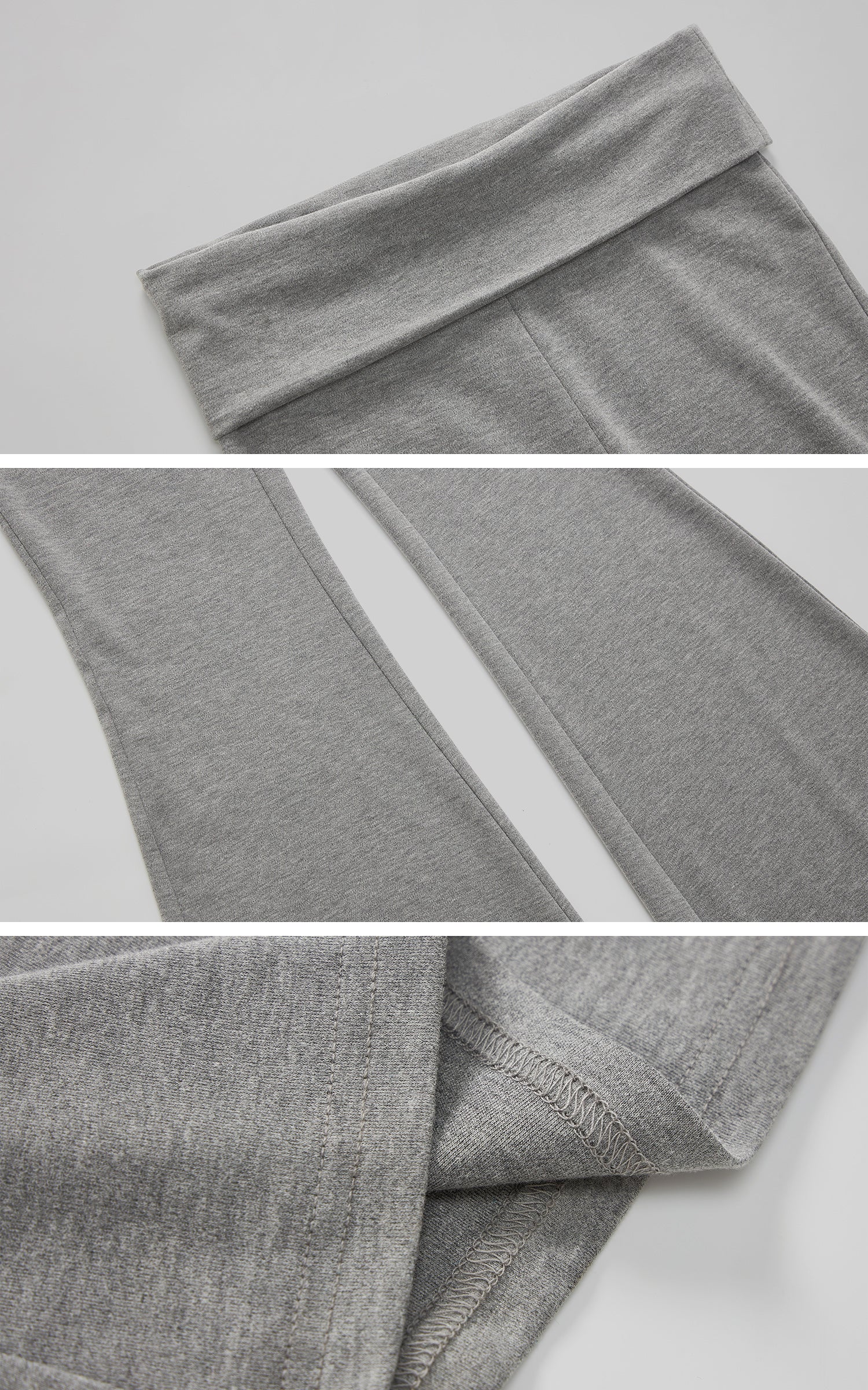 IAMXIAA V-Neck T-Shirt &amp; Flared Pants Set