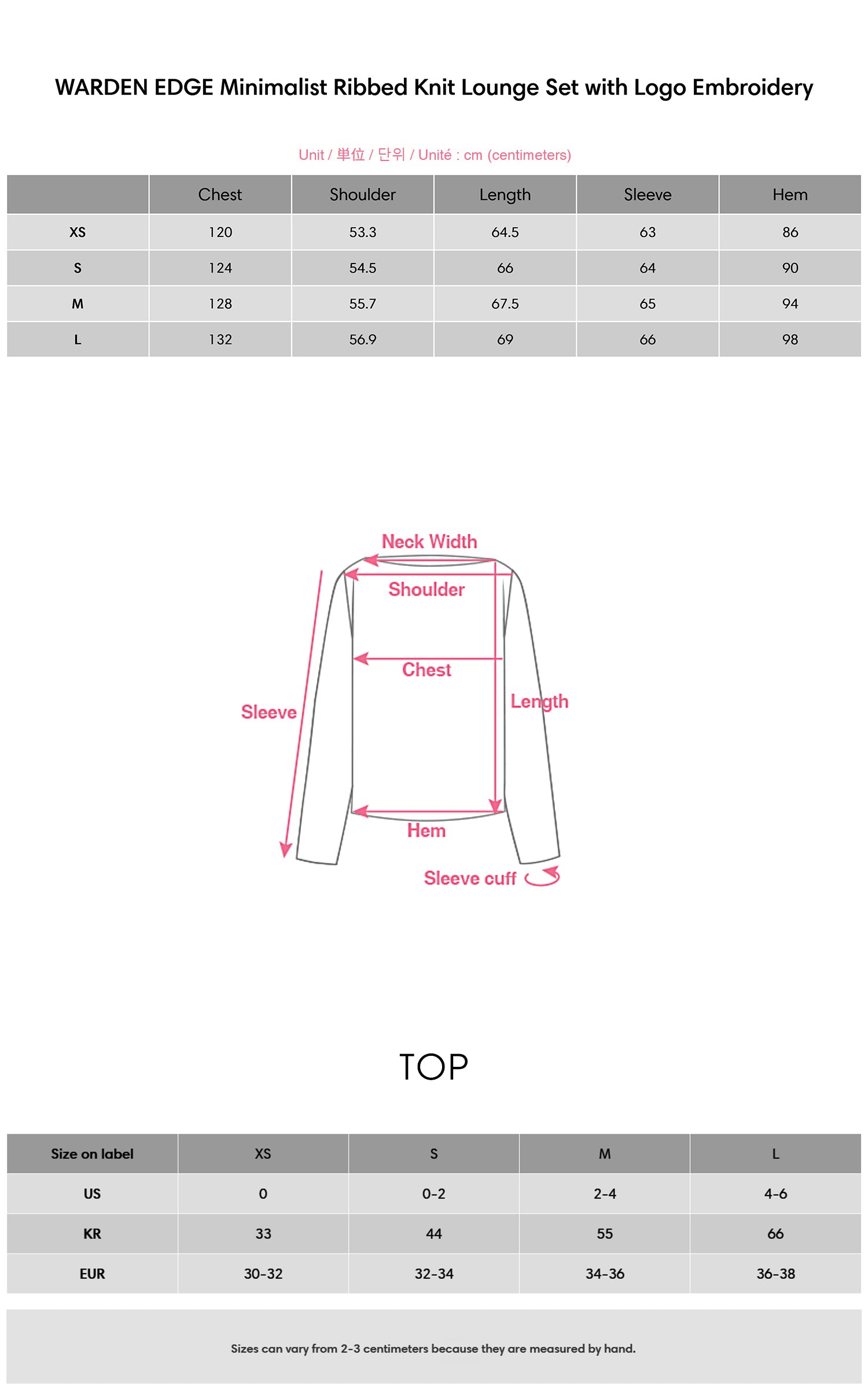 WARDEN EDGE Minimalist Ribbed Knit Lounge Set with Logo Embroidery