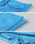 ROVENTE Ruched Scarf Mini Skirt