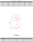 Rase le sol Red Embroidered Zip Hoodie & Shorts Set