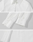 WARDEN EDGE Sculpted-Waist Point-Collar Shirt