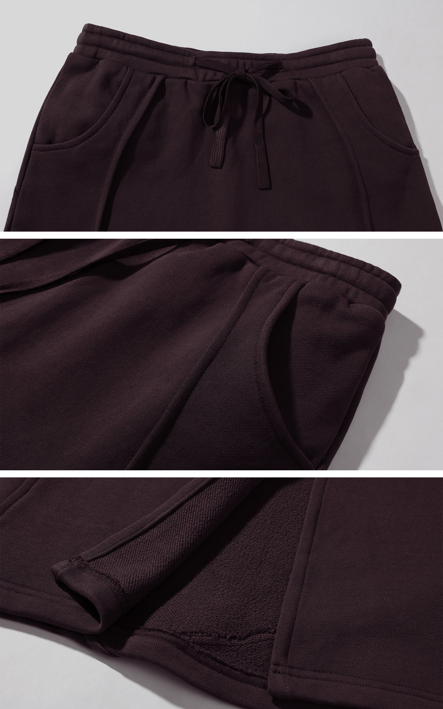 Rase le sol Zip Collar Sweat Jacket and Paneled Maxi Skirt Set