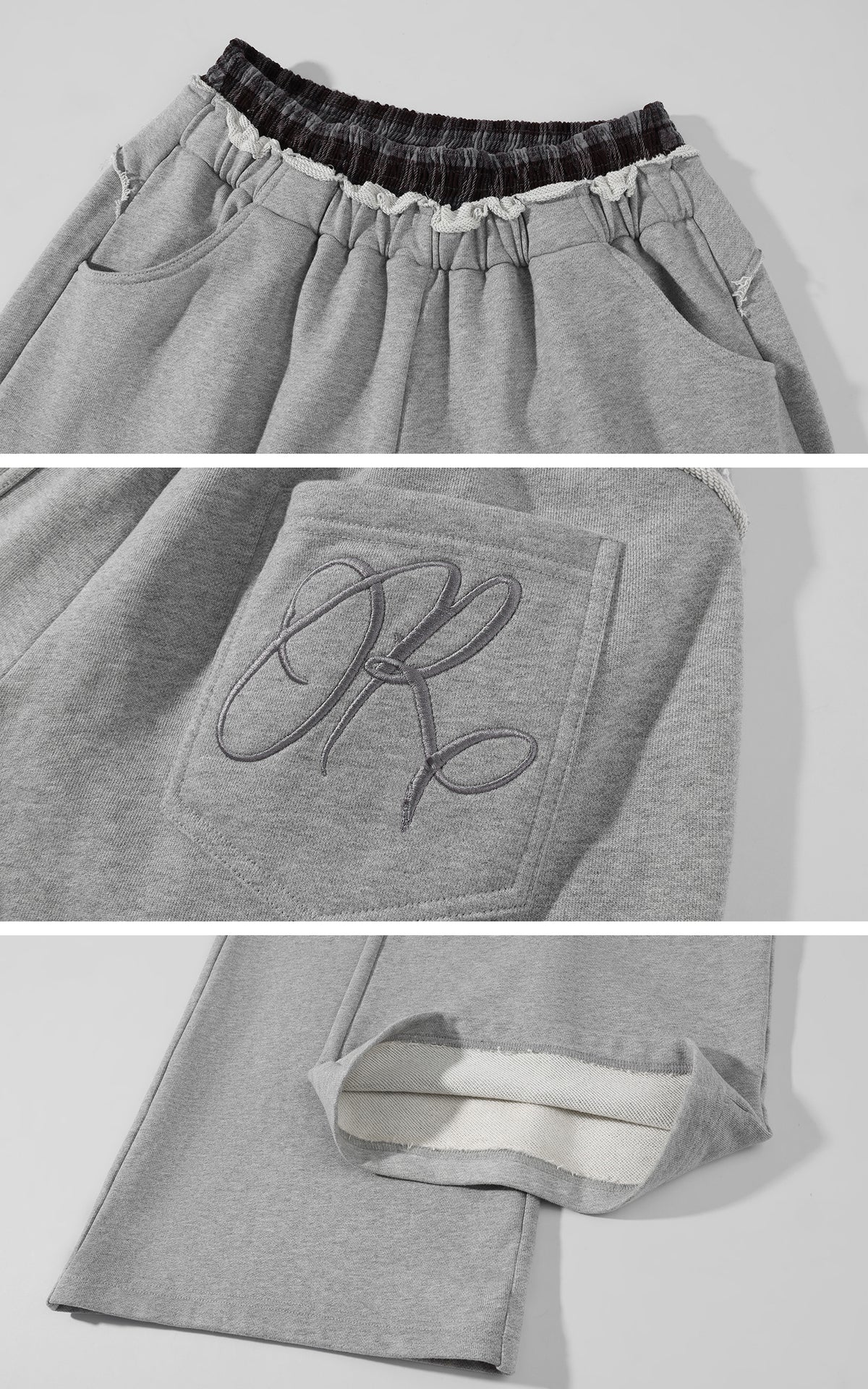 Rase le sol Oversized Wide Leg Sweatpants