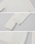 0122stepll Sheer Mohair Slim Long Sleeve Knit Top