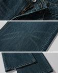 ROVENTE Vintage Wash Straight Denim