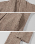 ROVENTE Brushed Longline Knit Cardigan