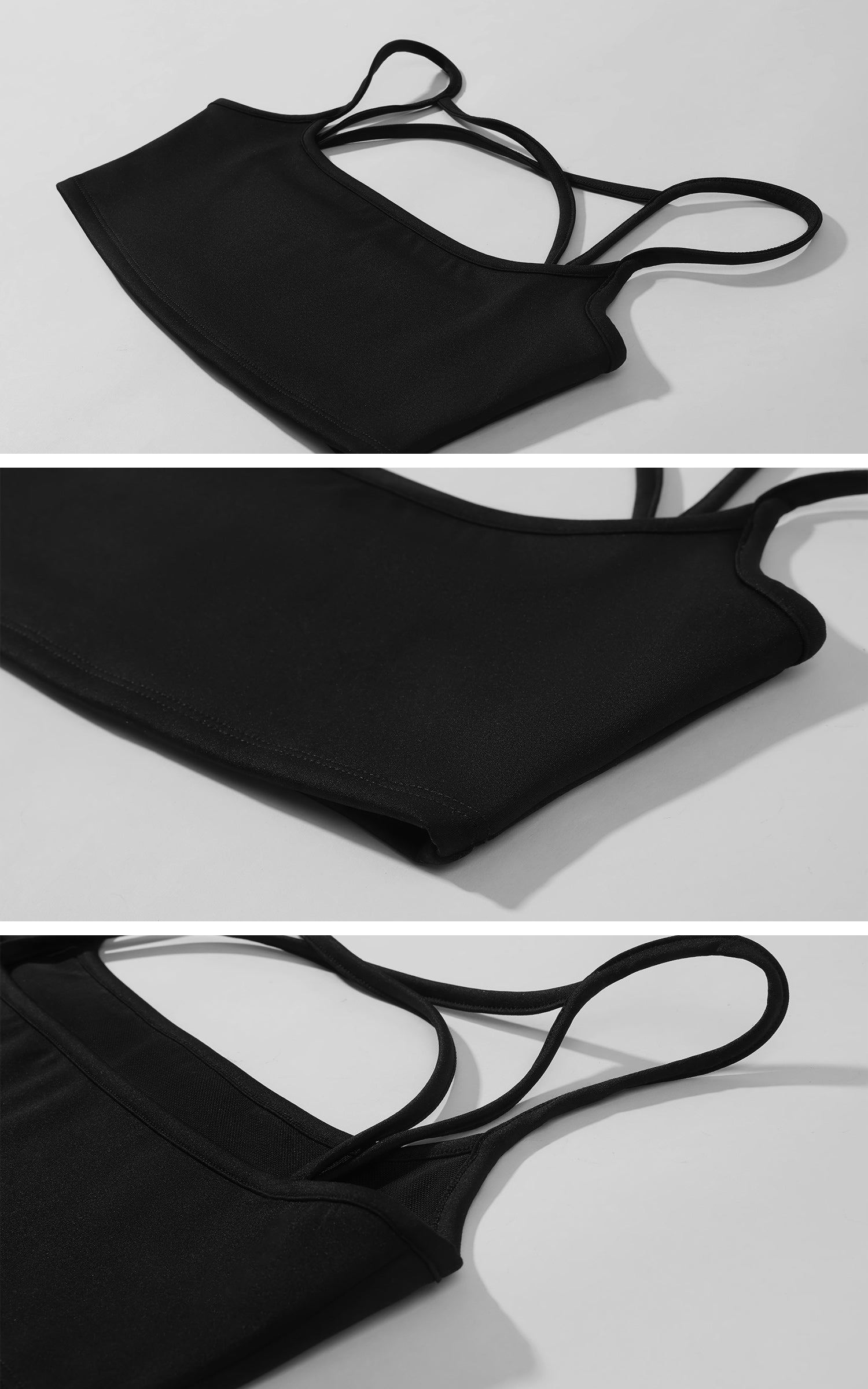 WARDEN EDGE Graphic Tank Top &amp; Strappy Bra Set
