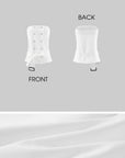 0122stepll Strapless Bustier & Cape Top Set