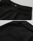 DOINDULGE Tailored Wide-Leg Trousers