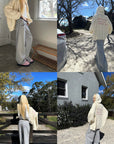 Rase le sol Oversized Wide Leg Sweatpants