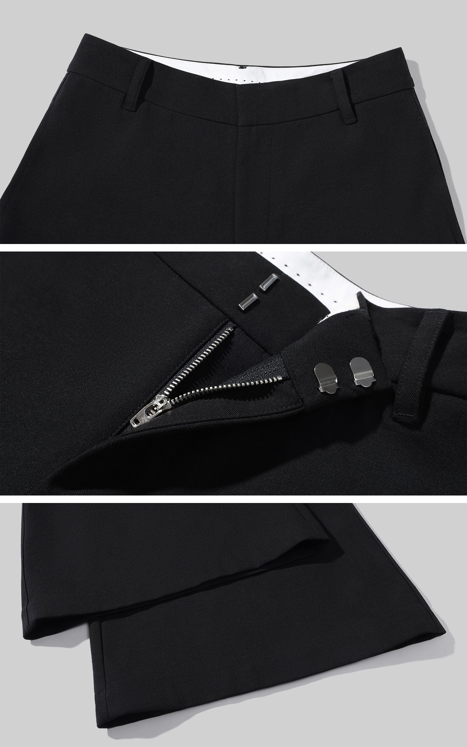 ROVENTE High-Waist Fluid Wide-Leg Trousers