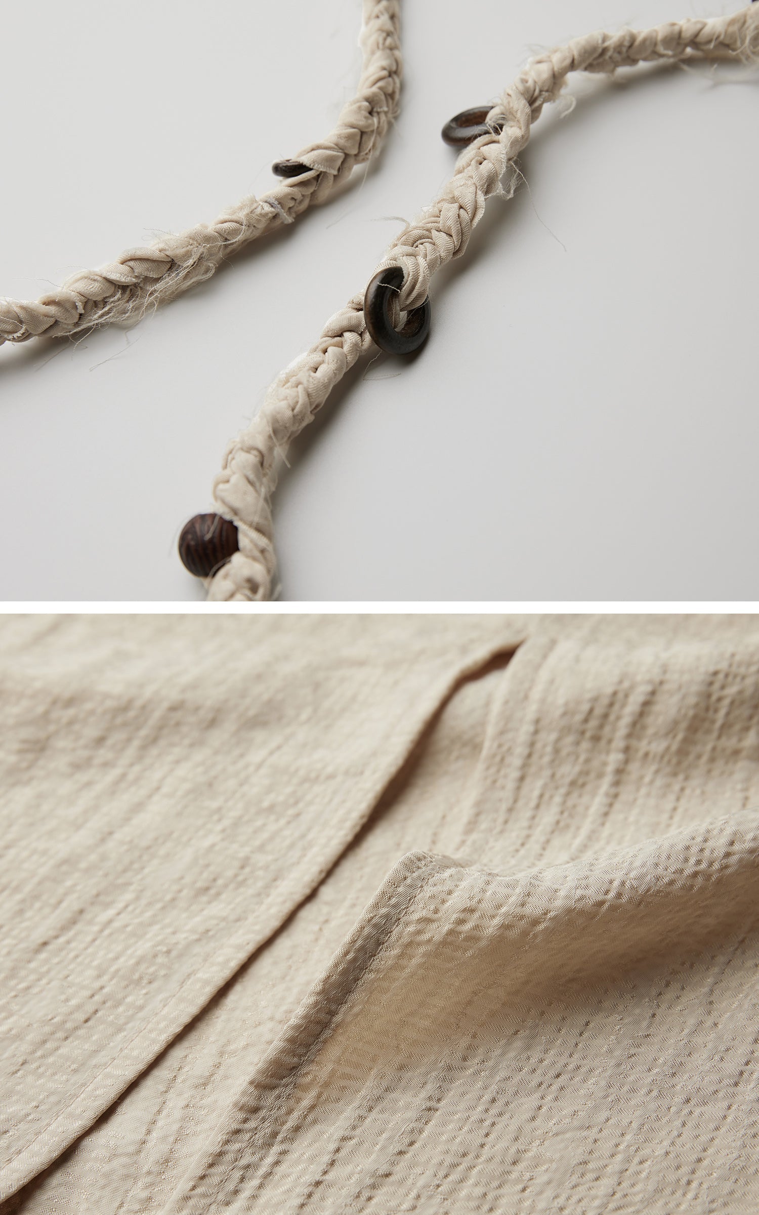 DOINDULGE Textured Draped Maxi Dress