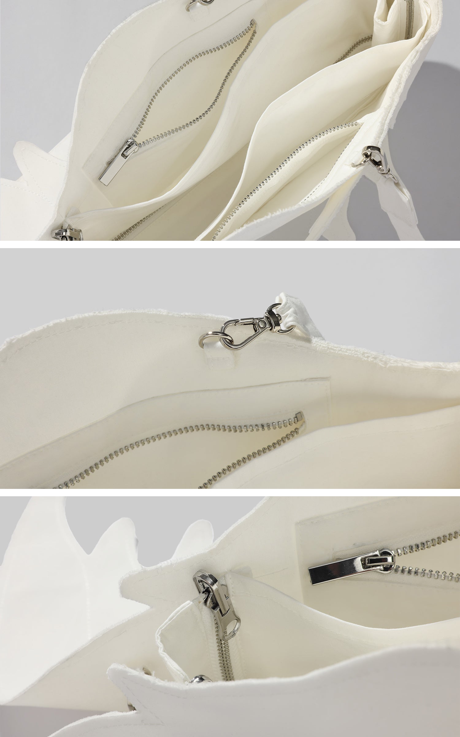 Rase le sol Sculptural Angel Wing Convertible Backpack &amp; Crossbody
