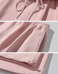 WARDEN EDGE Oversized Hoodie Vest Sweatpants Set