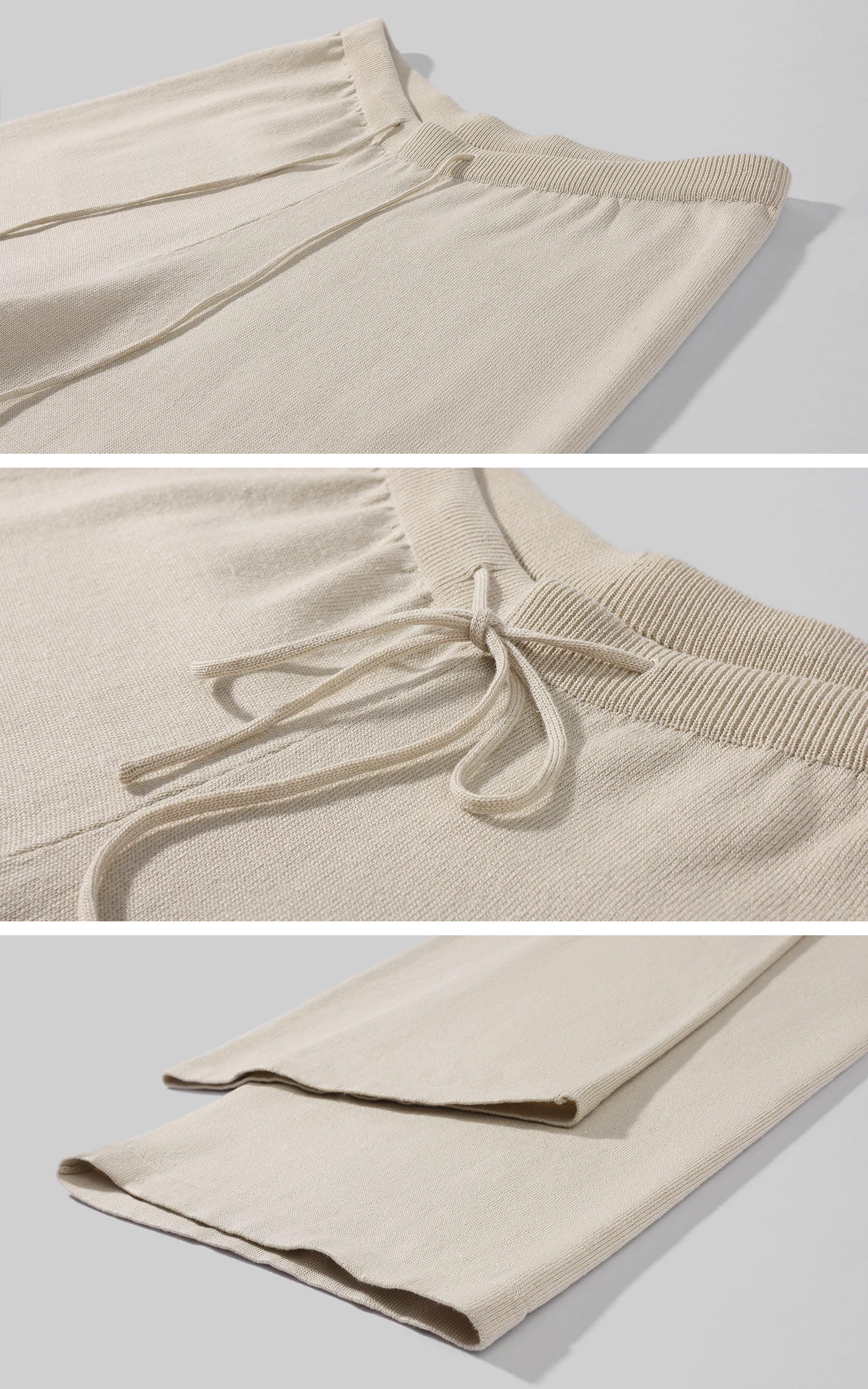 ROVENTE Open-Back Tube Top &amp; Wide-Leg Pants Set