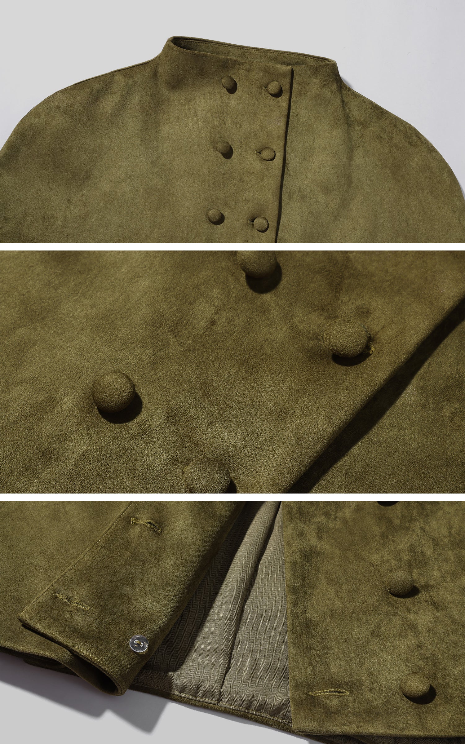 ROVENTE Cape châle asymétrique à col montant