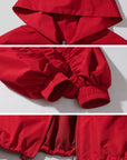 Rase le sol Oversized Hooded Jacket and Wide-Leg Pants Set