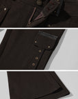 Low pixel High-Waist Multi-Pocket Flared Cargo Pants