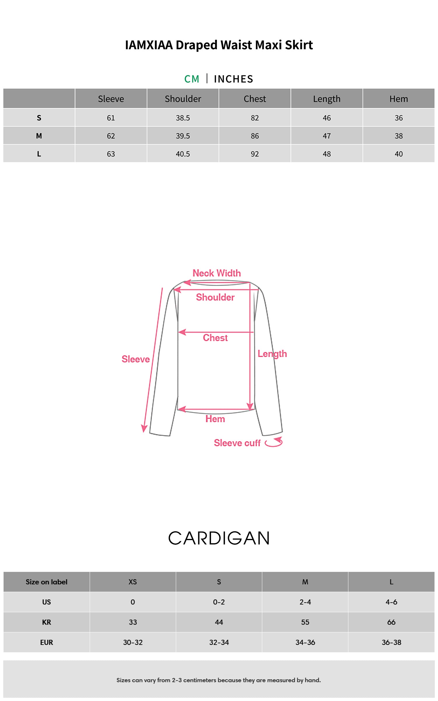 IAMXIAA ドレープウエストマキシスカート
