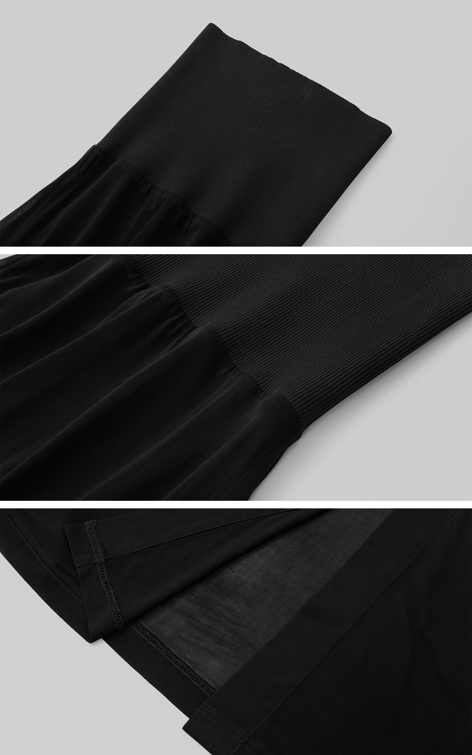 IAMXIAA Sheer Mesh Maxi Skirt