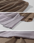 0122stepll Asymmetric Draped One-Shoulder Top