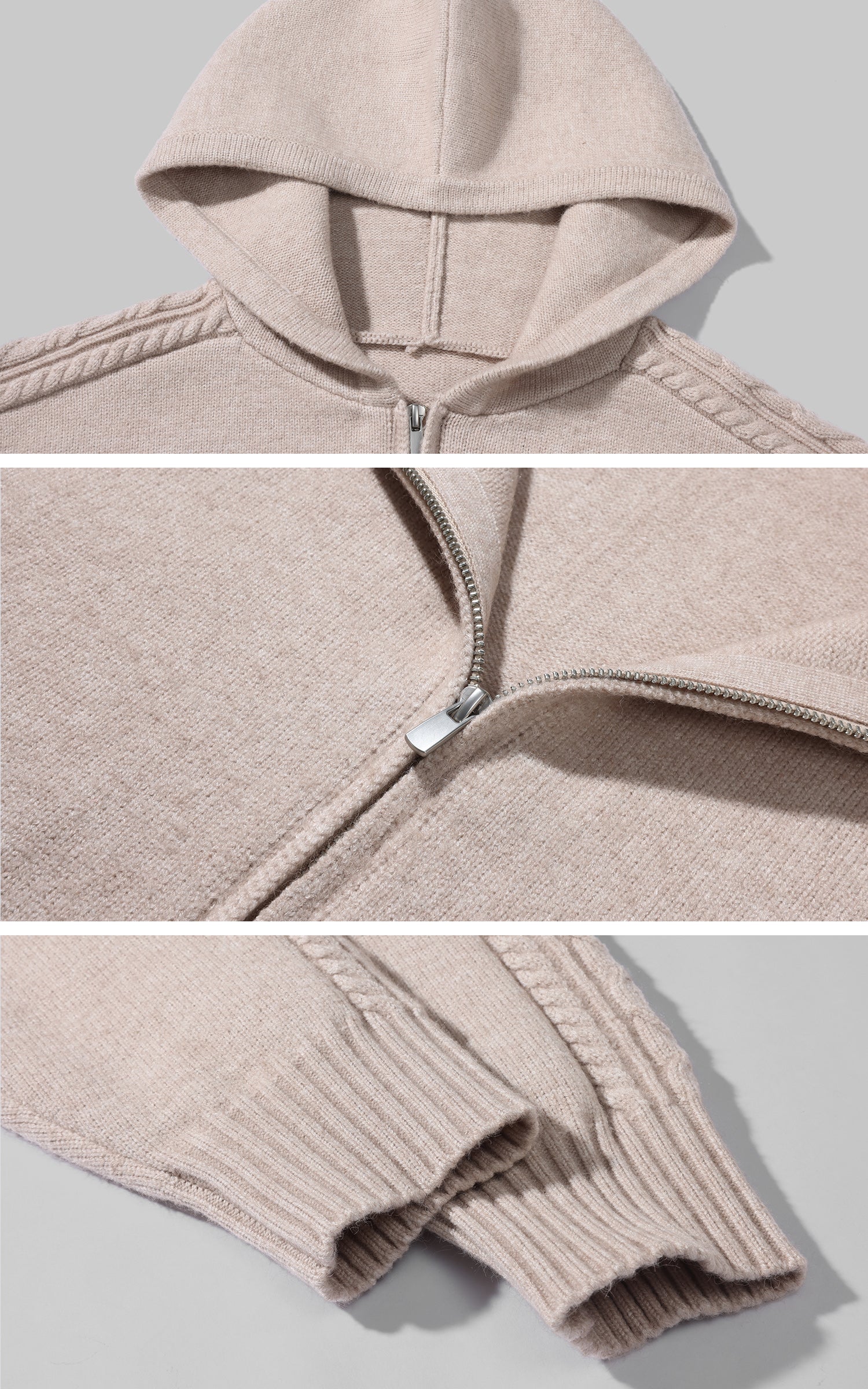 WARDEN EDGE Knit Cardigan Tank and Wide Leg Pants Set