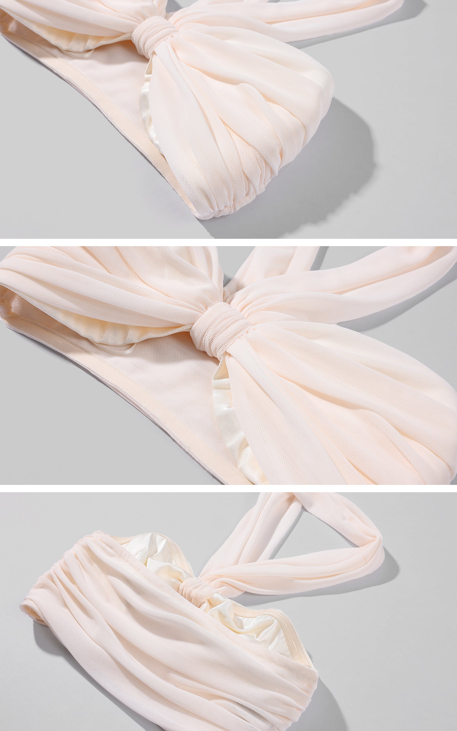 Rase le sol Ruched Halter Top &amp; Draped Maxi Skirt Set
