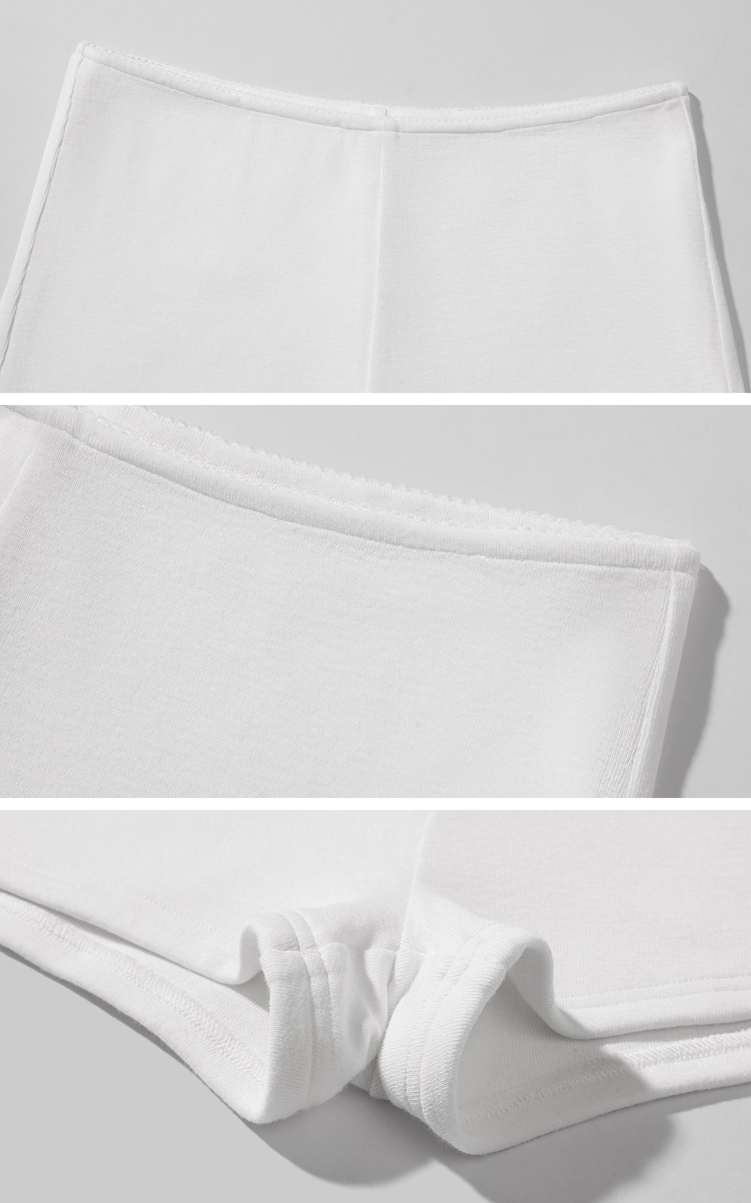 ROVENTE リブストレッチ長袖トップ &amp; ショートセット