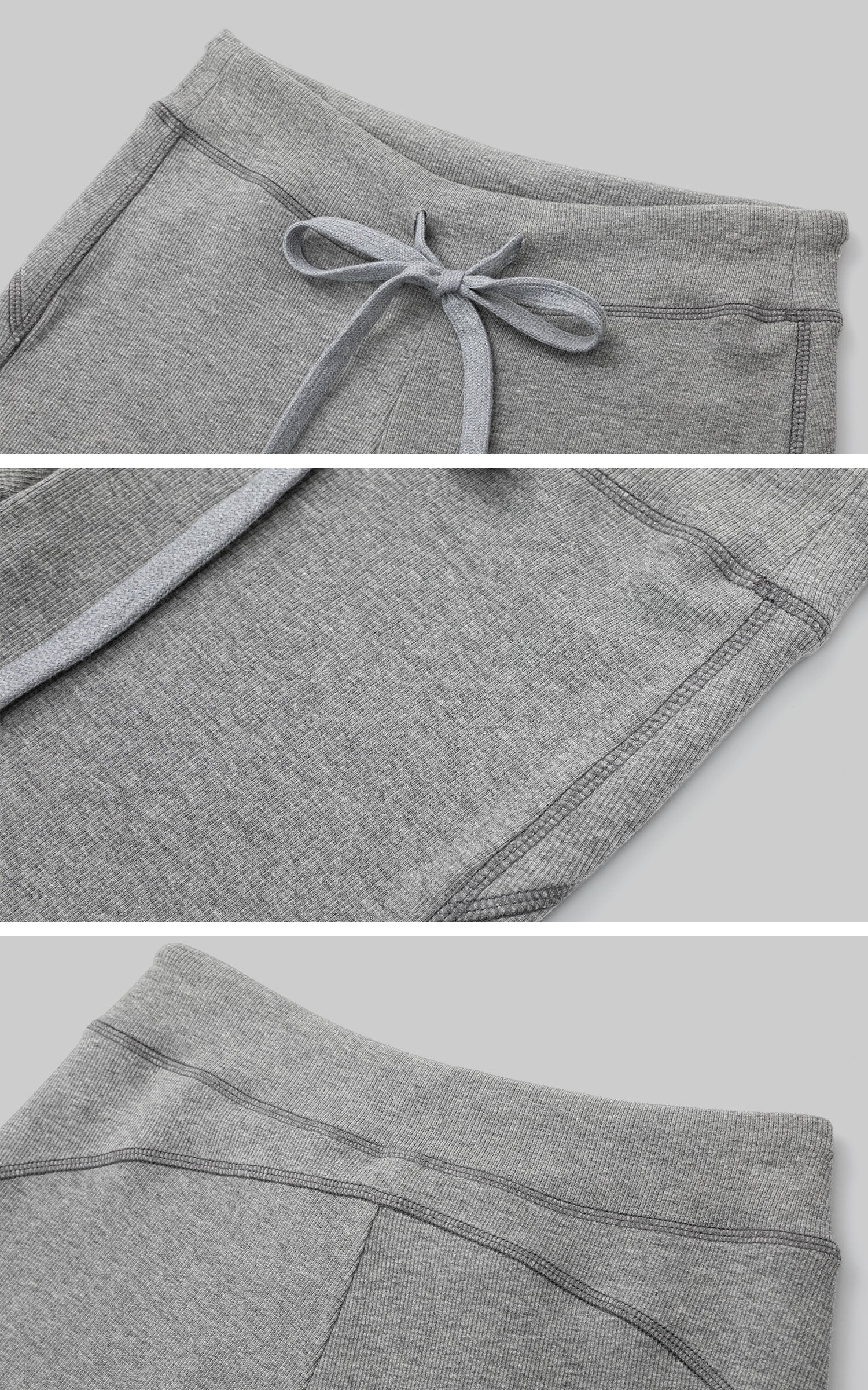 IAMXIAA Low-Rise Drawstring Flare Lounge Set