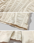 ROVENTE Sequin Satin Corset Top