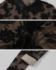 ROVENTE Floral Lace Shirt & Maxi Skirt Set