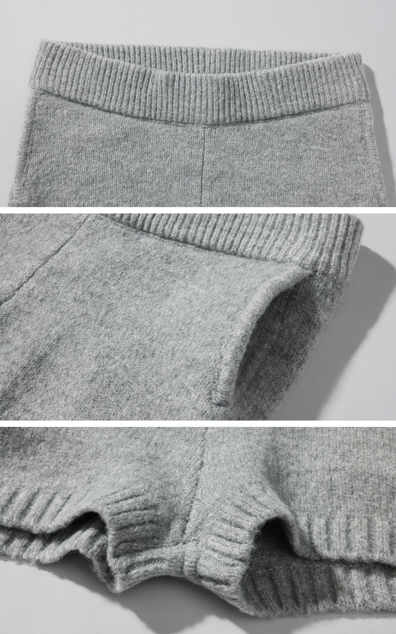 WARDEN EDGE Knit Hoodie &amp; Shorts Set