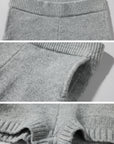 WARDEN EDGE Knit Hoodie & Shorts Set