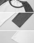 IAMXIAA Contrast Sleeve Slim Fit T-Shirt