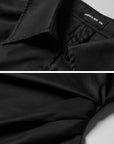 DOINDULGE Asymmetric Twisted Shirt with Sculptural Silhouette