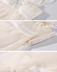 Rase le sol Rose Veil Camisole & Sheer Skirt Set