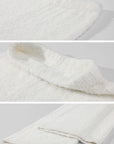 0122stepll Cloud Knit Cardigan, Cami & Wide-Leg Pants Set
