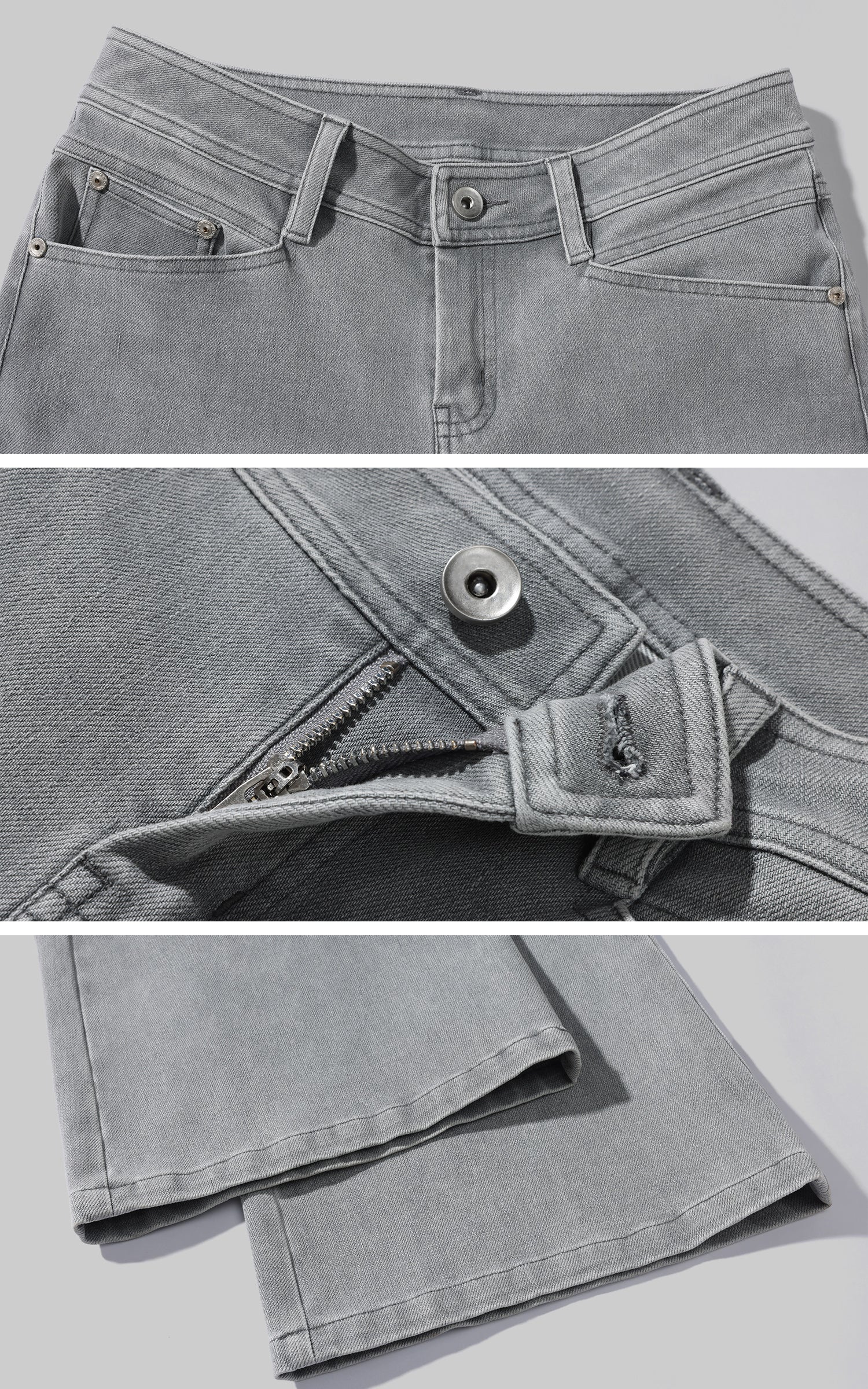 ROVENTE Slim Flared Denim Jeans