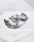 0122stepll Renaissance Graphic Oversized T-Shirt