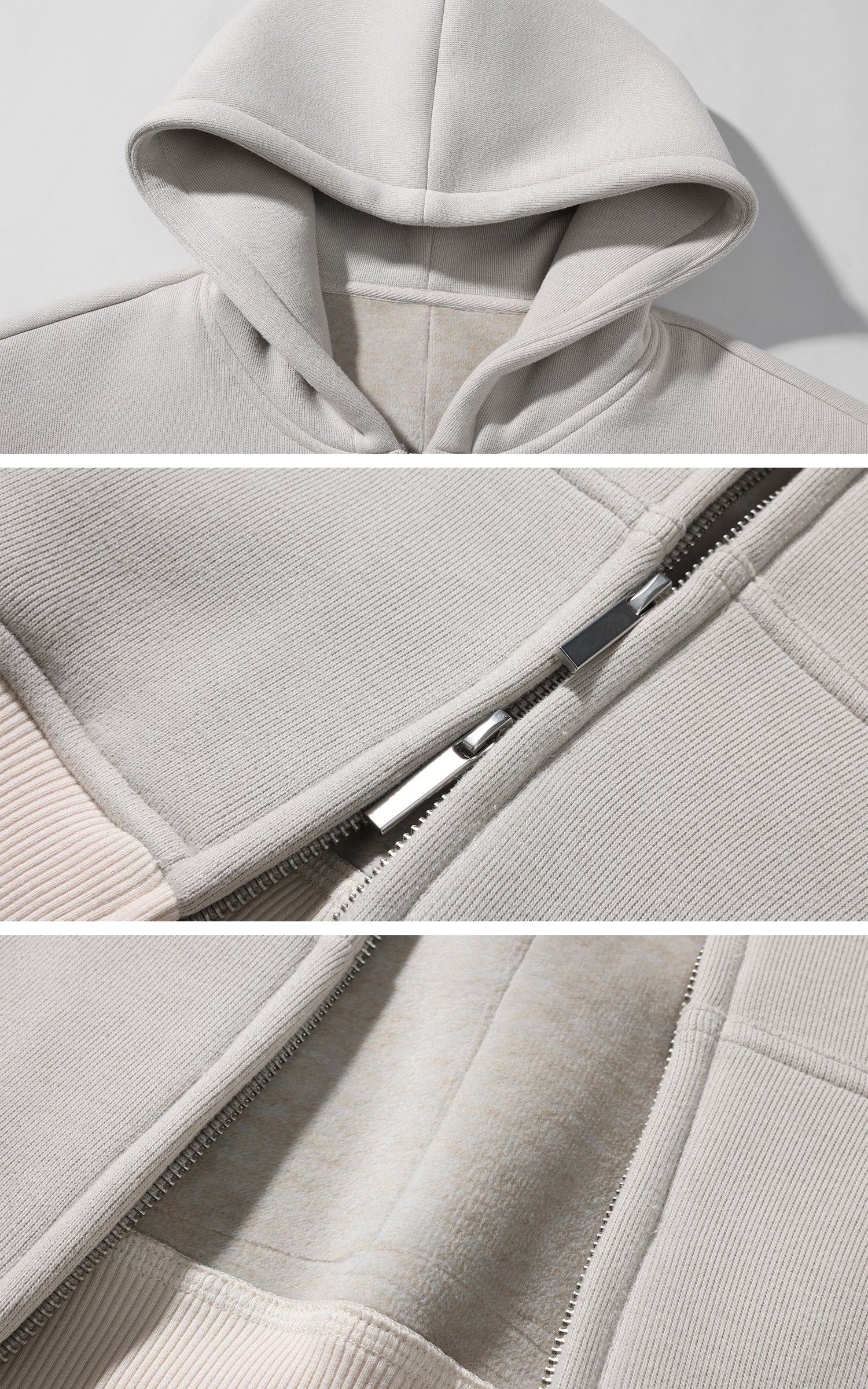 Rase le sol 커브드 헴 크롭 후디 &amp; 와이드 팬넬 스웨트팬츠 세트