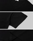 IAMXIAA T-shirt décontracté à col en V ample
