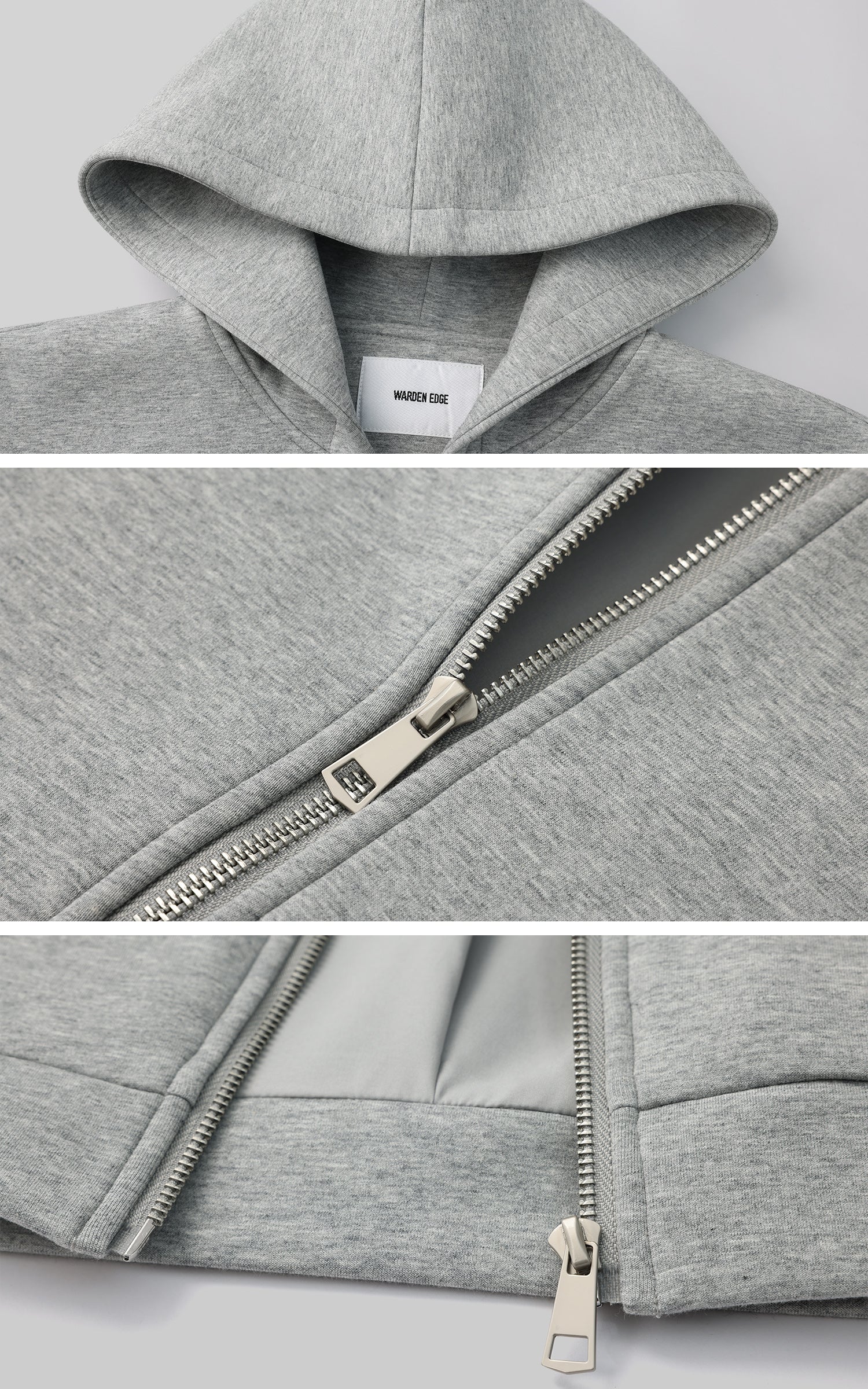 WARDEN EDGE Air Cotton Hooded Sweatshirt