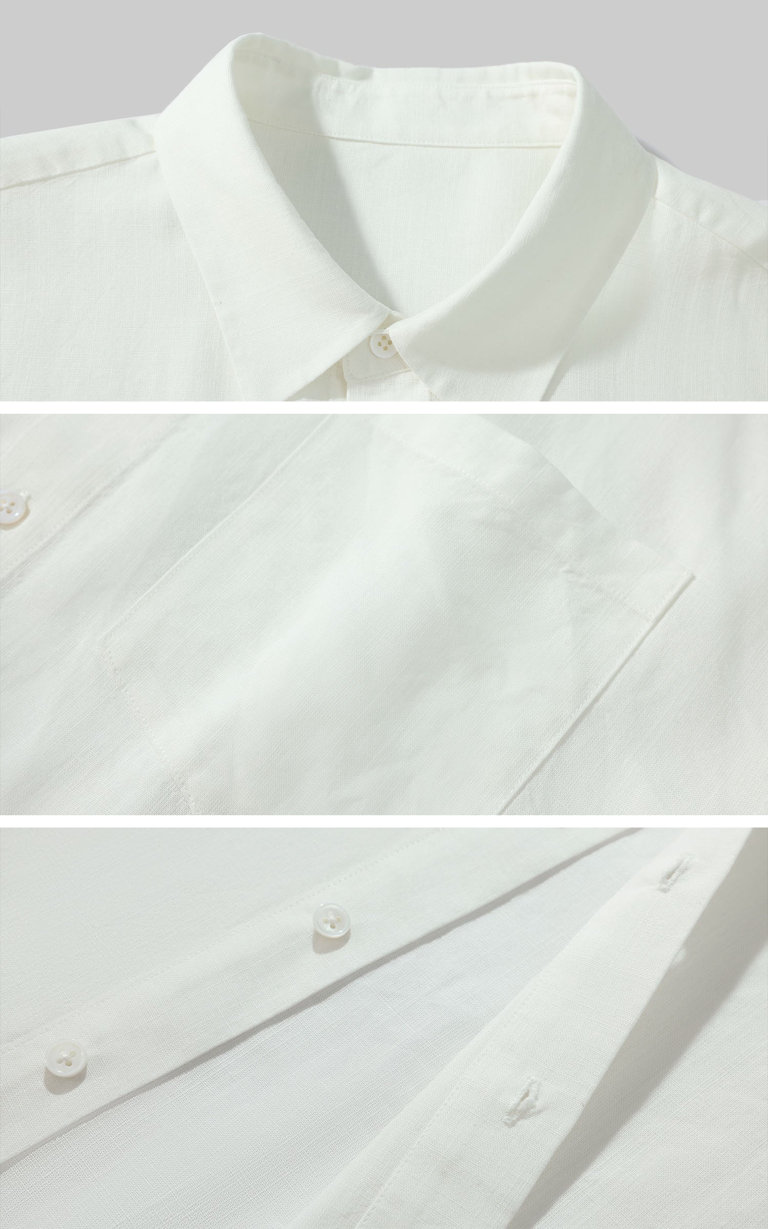 0122stepll 시어 릴랙스드 롱 슬리브 셔츠