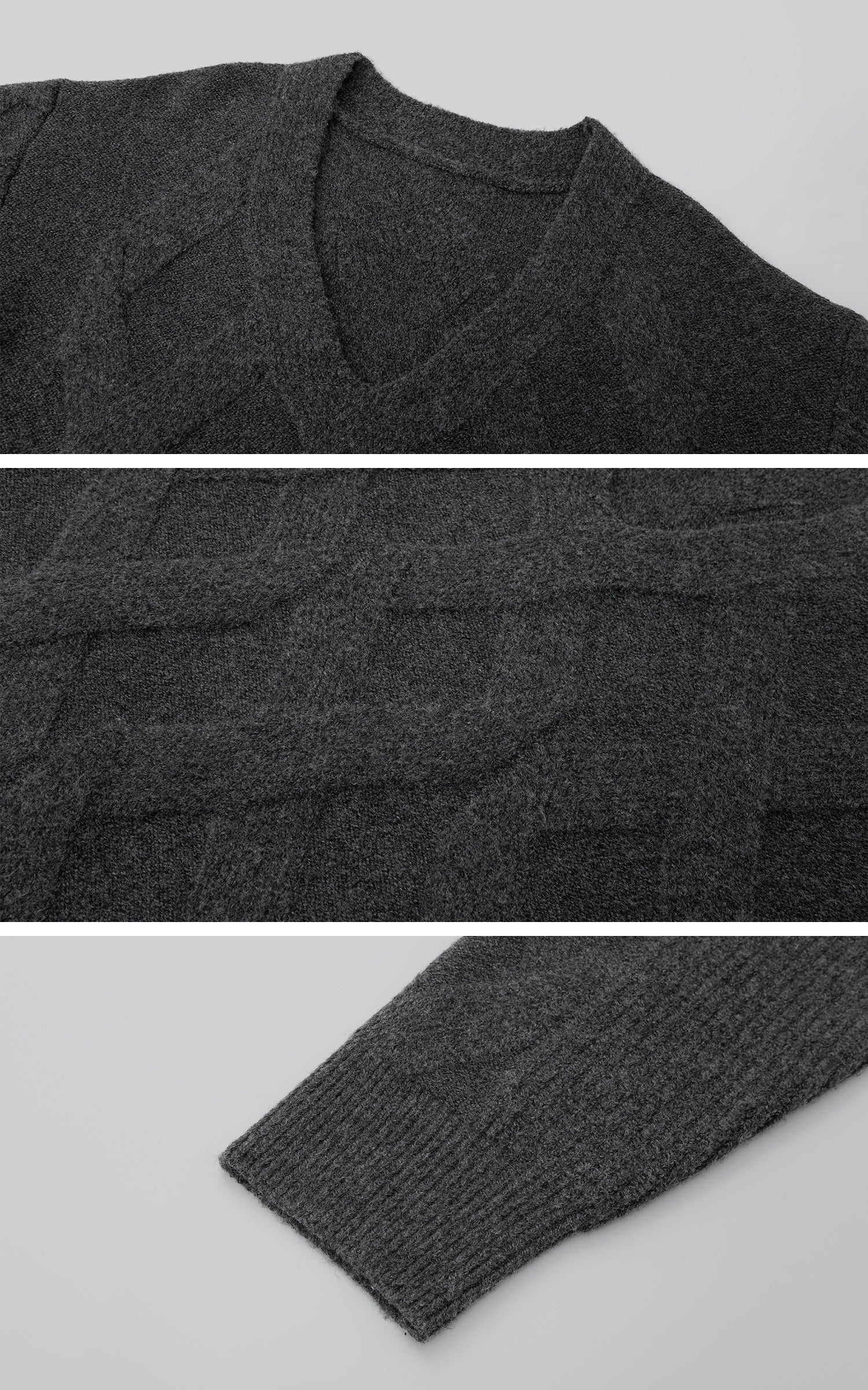 IAMXIAA ケーブルニットセーター &amp; リブスカート2点セット