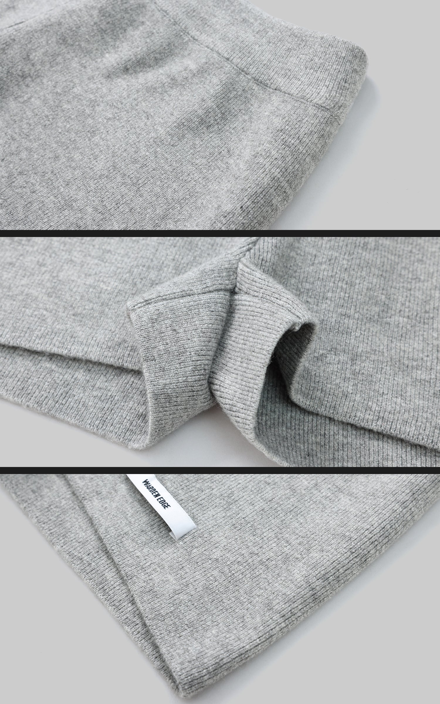 WARDEN EDGE オーバーサイズニットフーディー＆ショーツセット