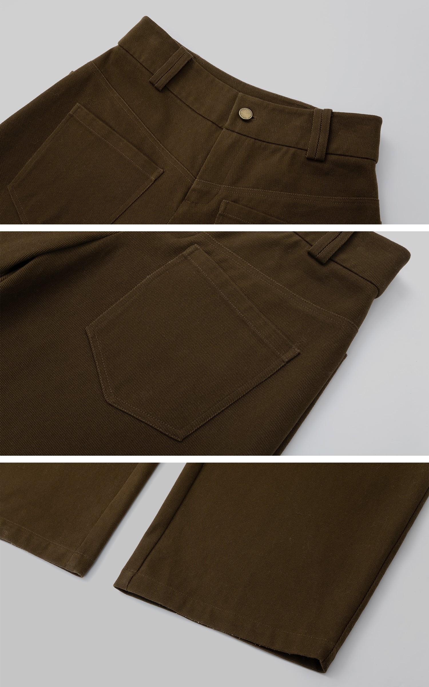 IAMXIAA Relaxed Wide Leg Casual Pants