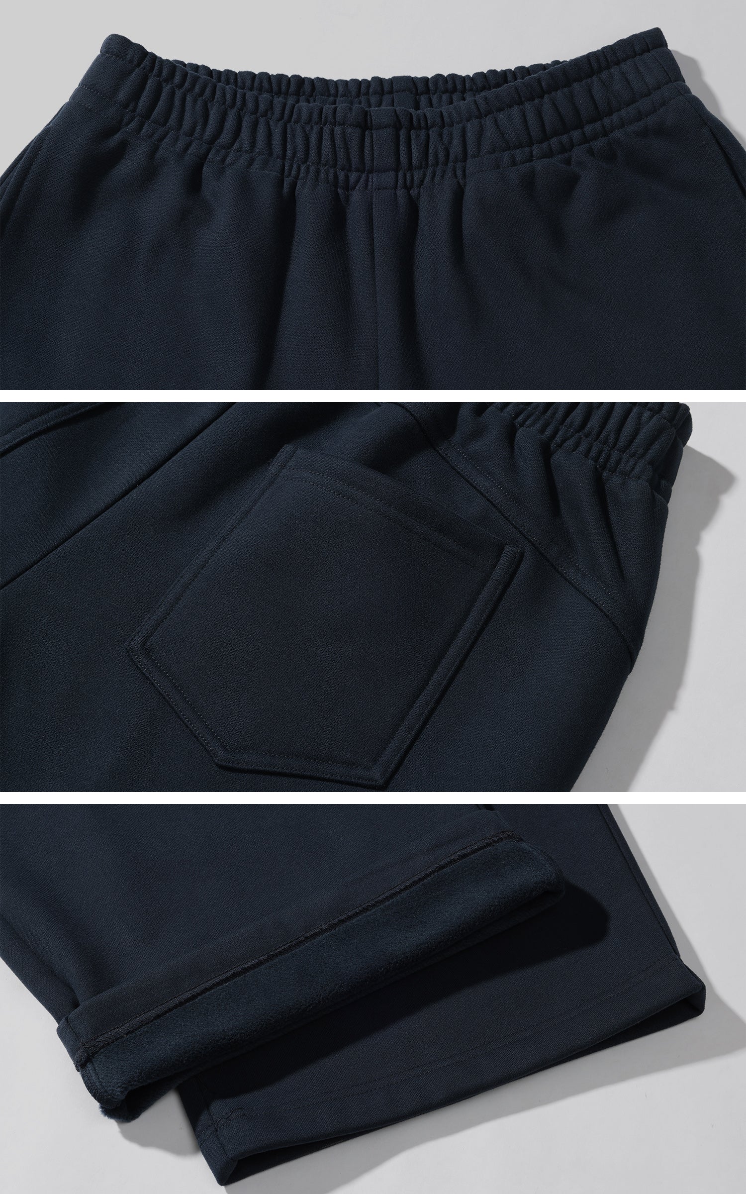 ROVENTE Fleece Zip Hoodie &amp; Wide-Leg Pants Set