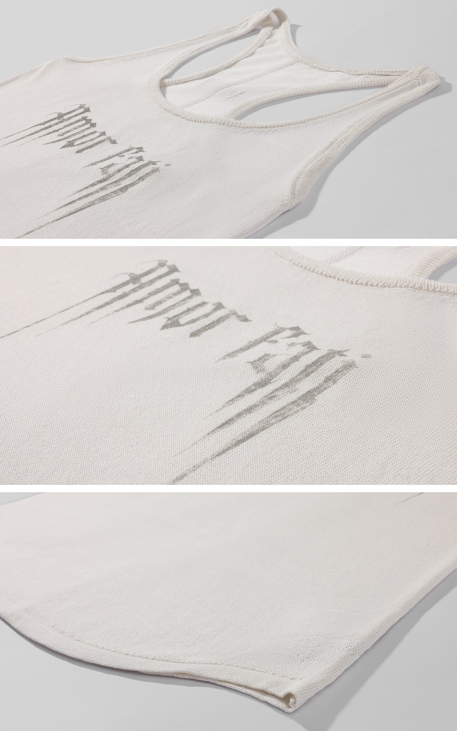 Rase le sol Amor Fati Knit Tank