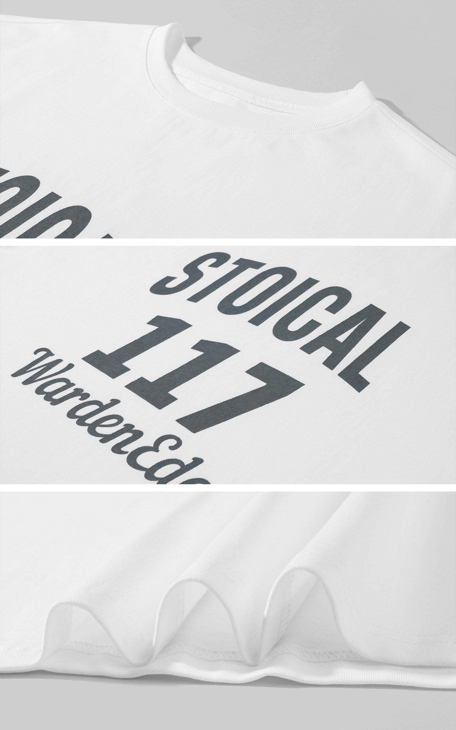 WARDEN EDGE Stoical 117 Oversized Graphic T-Shirt