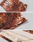 0122stepll Leopard Mini Skirt